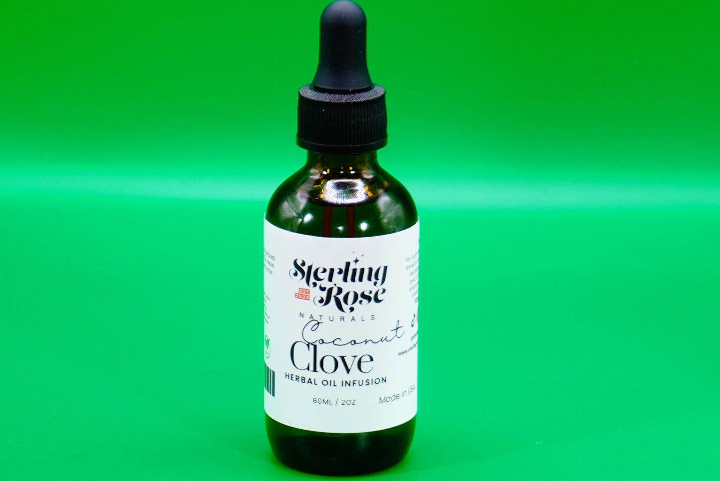 Coconut Clove Herbal Infused Oil Blend